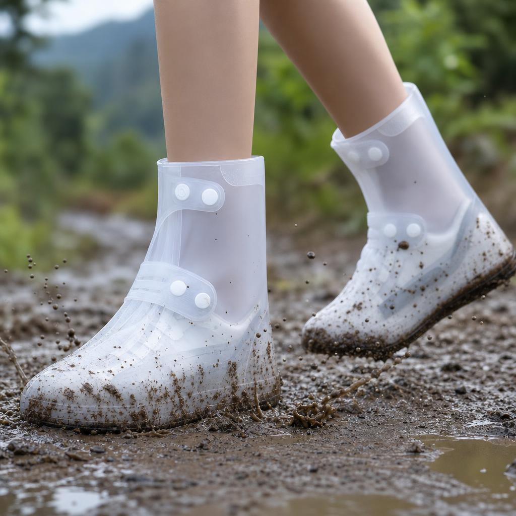 Cubre Zapatos Para La Lluvia De Silicona Ipermeable