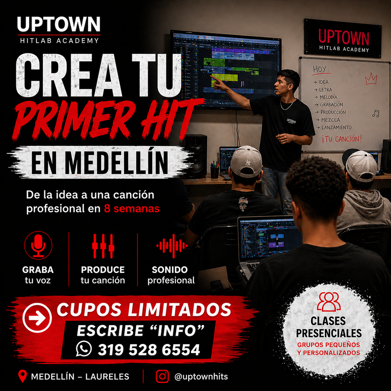 Uptown Hit Lab Academy (Intensivo en Producción Musical)