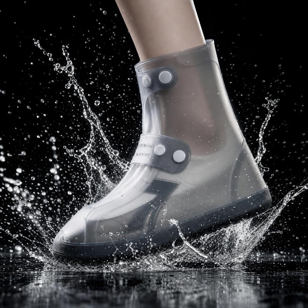Cubre Zapatos Para La Lluvia De Silicona Ipermeable